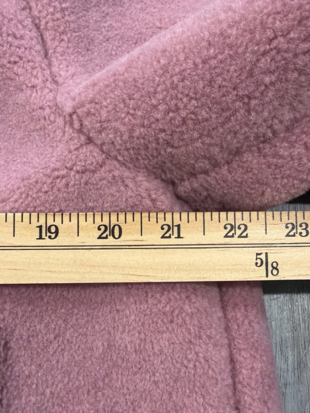 kate spade Soft Pink Teddy Coat with Pearl Buttons - Picture 7 of 10